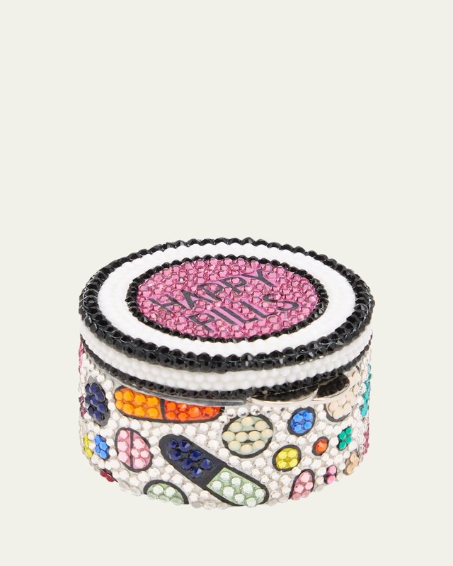 Happy Pills Crystal Pillbox